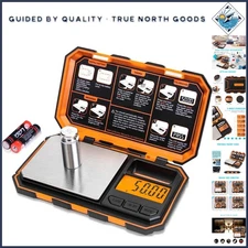 Luxury Jewelry & Food Scale - 500g x 0.01g Precision with Auto Shut Off