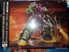 New Transformation toy Dream Star Toys DST02-005 Congrete Mixer Warhior USAship