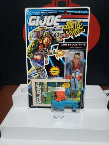 1992 G.I Joe Battle Corps #2 Cross-Country Action Figure Sealed