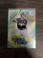 2022 Bowman - Virtuosic Vibrations Jordan Lawlar #VV-16 Aqua Refractor /125 (RC)