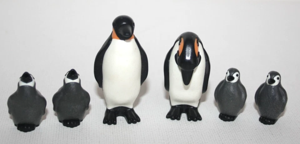 PLAYMOBIL 6649 4013 6634 9062 6259 FAMILLE PINGOUIN EMPEREUR ZOO AQUARIUM - Photo 2/2