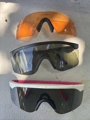2 Ea VINTAGE OLD SCHOOL OAKLEY RAZORS BLADES Sunglasses Original Shades