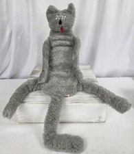 Vintage EARL THE DEAD CAT Stuffed Mad Dog Productions 1985 Made In USA