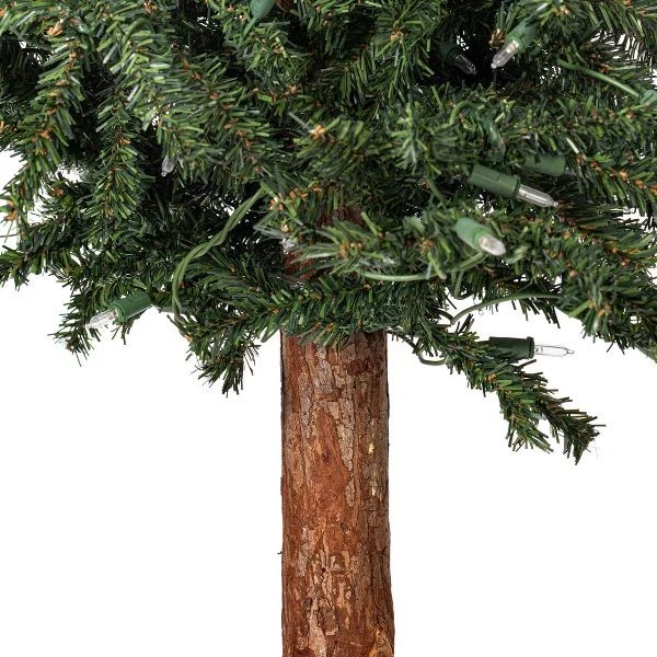 Juego de Árbol de Navidad Artificial Triple Alpino Natural Vickerman 4' 5' 6' Foto 3 de 4