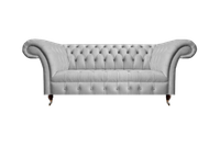 Chesterfield Grau LuxuriöSe Sofa Dreisitzer Couch PolstermöBel Wohnzimmer