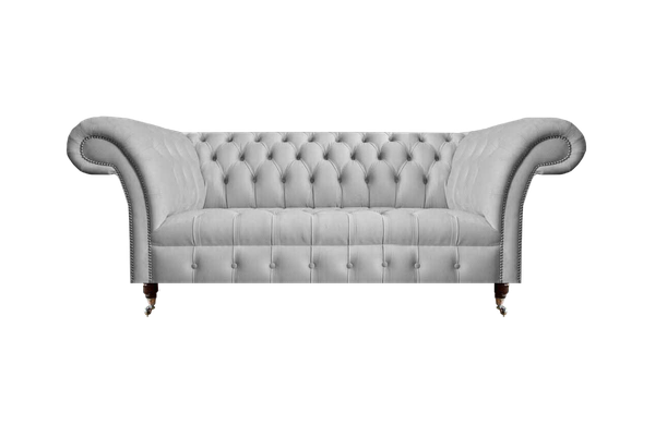 Chesterfield Grau LuxuriöSe Sofa Dreisitzer Couch PolstermöBel Wohnzimmer-image