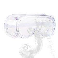 YesSources Safety Goggles Protective eye Glasses Clear Adjustable Anti-fog Work