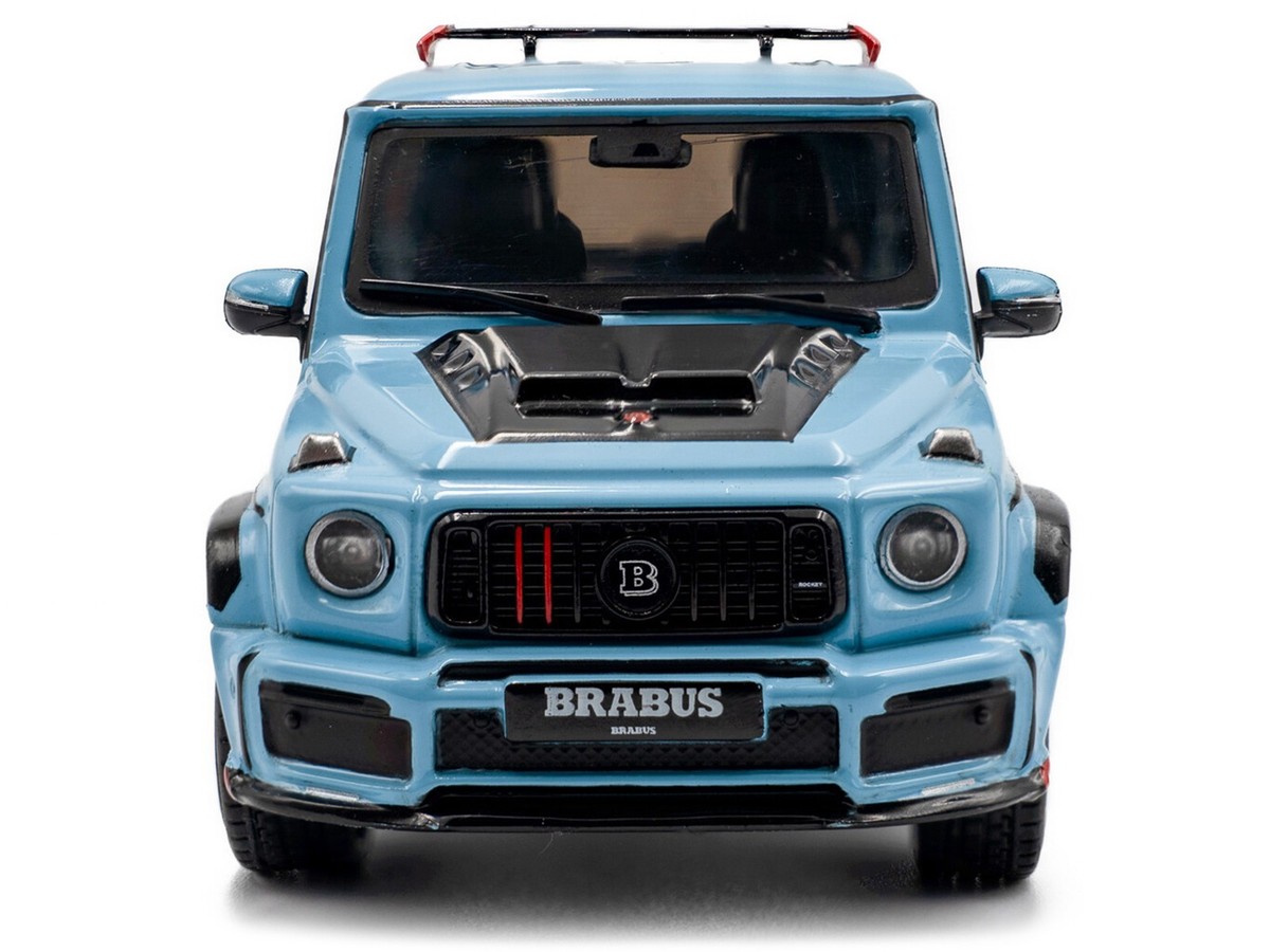 2021 BRABUS ROCKET 900 CHINA BLUE 1/43 DIECAST MODEL CAR BY SOLIDO