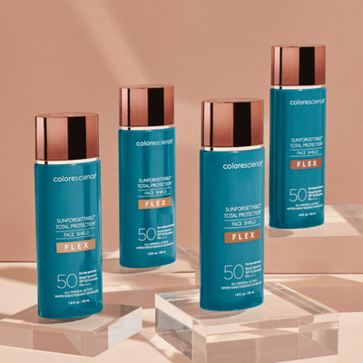 COLORESCIENCE SUNVERGESSLICHER TOTALSCHUTZ GESICHTSSCHUTZ FLEX LSF 50