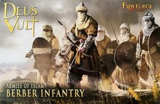 Deus Vult Berber Infantry New One Sprue 6 Miniatures Fireforge Frostgrave