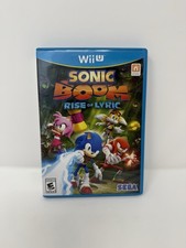 Sonic Boom: Rise of Lyric (Nintendo Wii U, 2014) Complete CIB