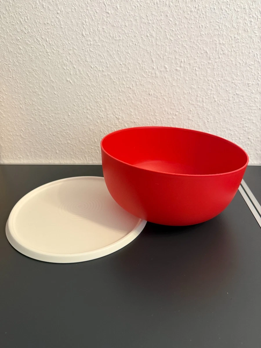 Tupperware Allegra Ciotole Da Dessert 275ml - 6 Pezzi Rosso/Oro, Originali E Lavabili In Lavastoviglie