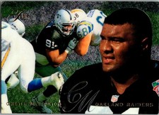 1995 Flair #153 Chester McGlockton Oakland Raiders