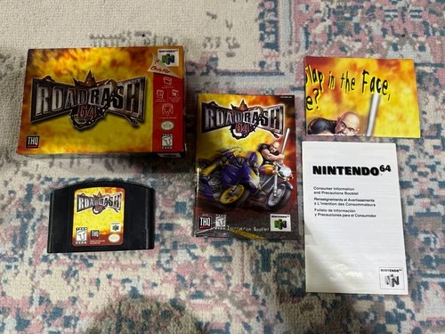 Road Rash 64 (Nintendo 64, 1999) - CIB