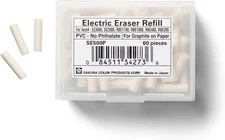 Sakura SumoGrip EE-3000 Electric Eraser Refill - Vinyl Erasers for White 