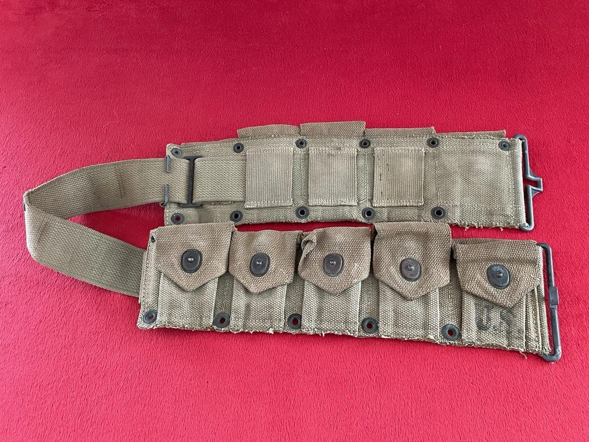 Wwii Army Belt In Original Ww Ii Us Field Gear & Equipment for