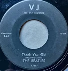Beatles 1964 Thank You Girl / Do You Want To Know A Secret VJ no brackets label