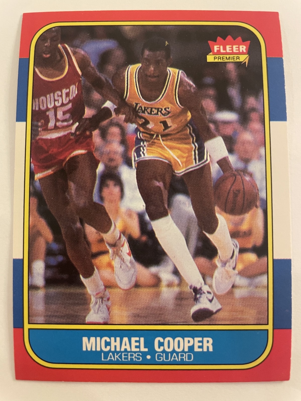 1986 Fleer Michael Cooper #17