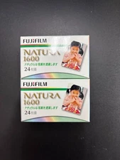 Fuji Natura 1600 35mm NEW IN BOX. 2 ROLLS