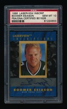 1996 Laserview Inscriptions Boomer Esiason Auto Autograph /1500 PSA 10 GEM MT