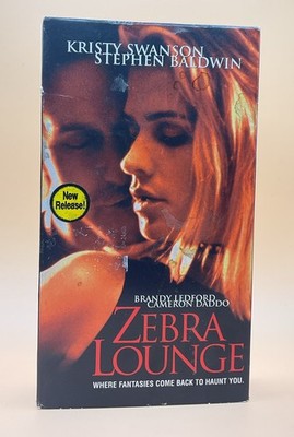 Zebra Lounge VHS 2001 Kristy Swanson Stephen Baldwin **Buy 2 Get 1 Free**
