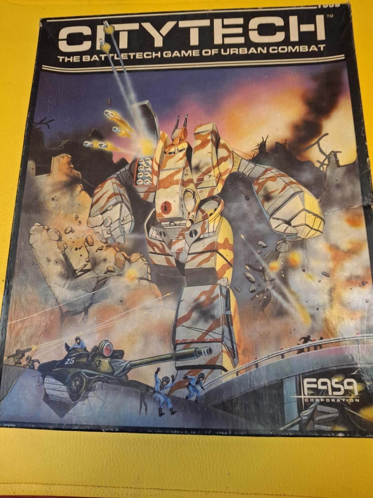 Citytech Box - Battletech Game Of Urban Combat