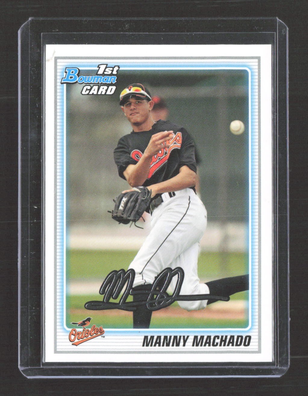 2010 Manny Machado Bowman Draft Picks & Prospects #BDPP80