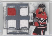 2022 Upper Deck The Cup Foundations Quad Jerseys 37/99 Lukas Reichel #F-LR 0rs6