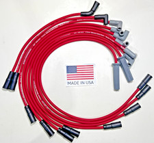 Chevy Corvette 5.7l 350 Lt1 Red Usa 8.5mm 1992 1993 1994 1995 Spark Plug Wires