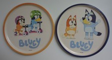 BLUEY Set of Two Plastic Kids Plate Zak Design Melamine Childs Dish