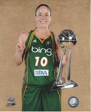 SUE BIRD 2010 CHAMPS 8X10 WNBA LICENSED PHOTOGRAPH SEATTLE STORM UCONN VINTAGE