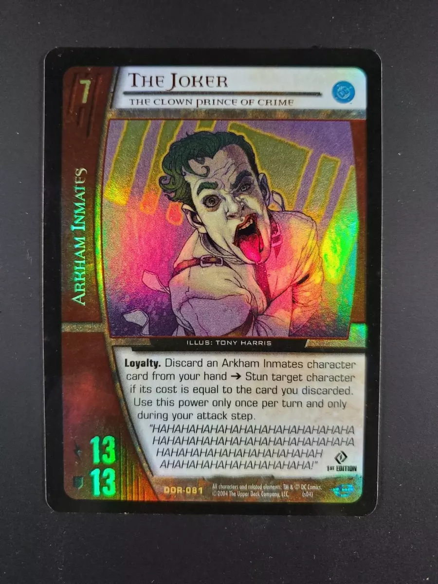 2004 VS SYSTEM DC ORIGINS - 1st Edition DOR-081 Joker Foil