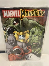 MARVEL MONSTERS by Peter David (2006) Hardcover Book, Cover Eric Powell