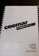 ISTRUZIONI / MANUALE ORIGINALE COEMAR PROSPOT 150LX EFFETTO LUCE
