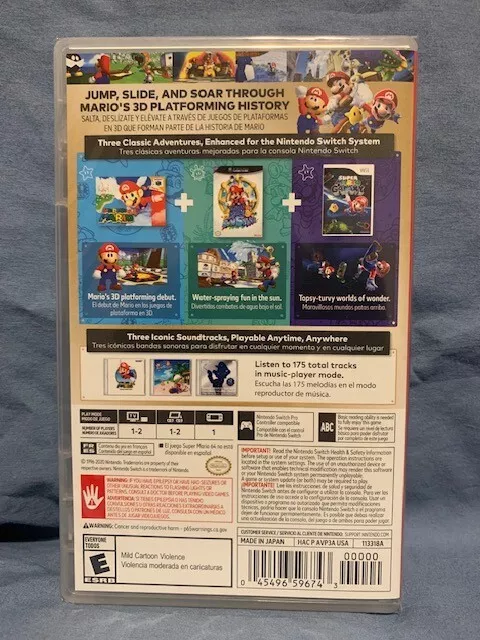 Super Mario 3D All-Stars - Nintendo Switch, 175 pieces : Nintendo of America: Everything Else