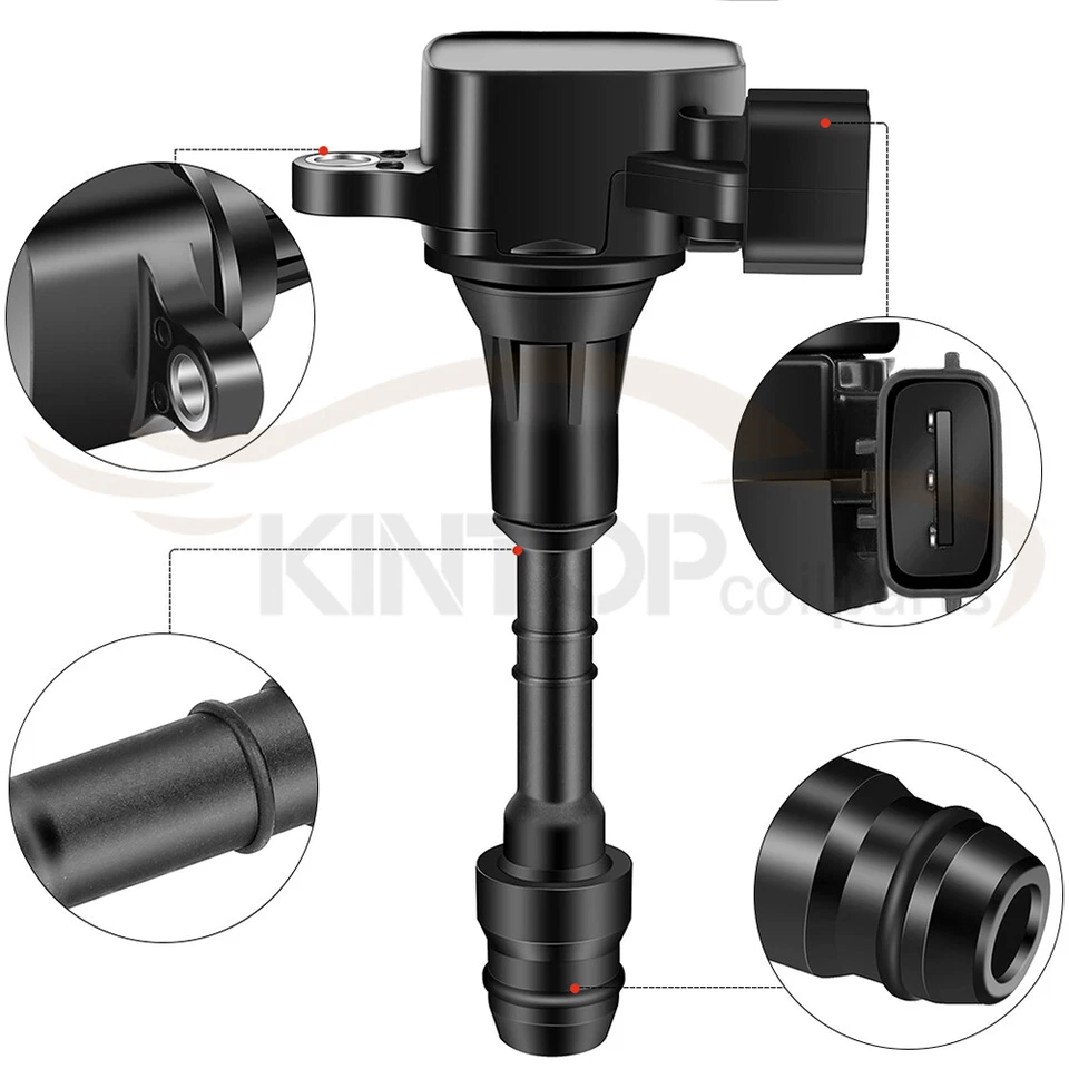 6 High Performance Ignition Coil For Nissan 350Z V6 3.5L 2003 2004 2005 2006 - Image 2 of 4