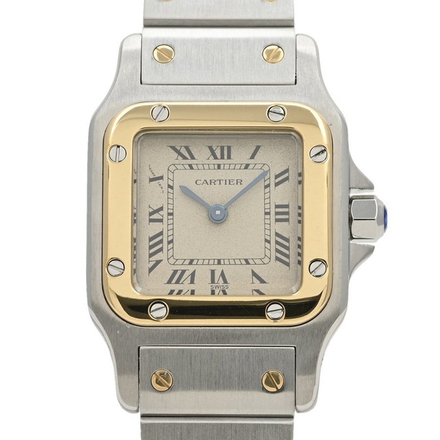 Cartier Santos White Women's Watch 