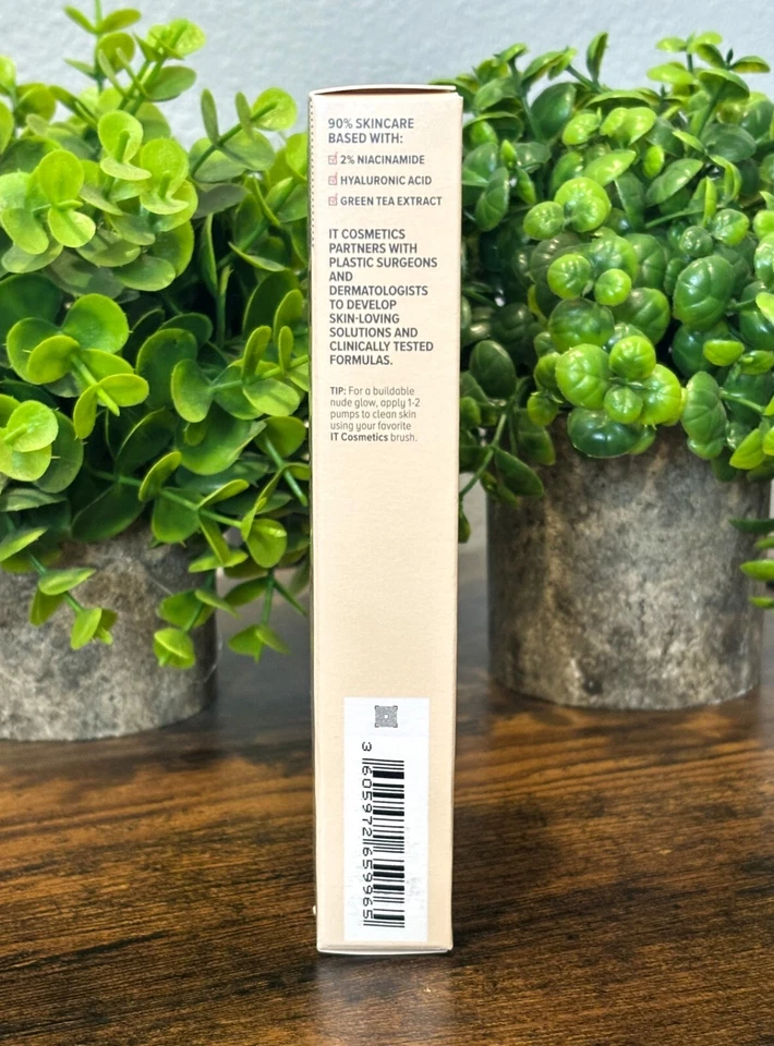 IT Cosmetics CC+ Nude Glow Skin Tint SPF 40 - 1.08 fl oz - Deep Bronze - Image 4 of 4