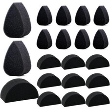 Face Paint Sponges Face Painting Black Sponges Petals for Art work Body Paint