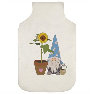 'Sunflower & Gonk' Hot Water Bottle Cover (HW00019393)