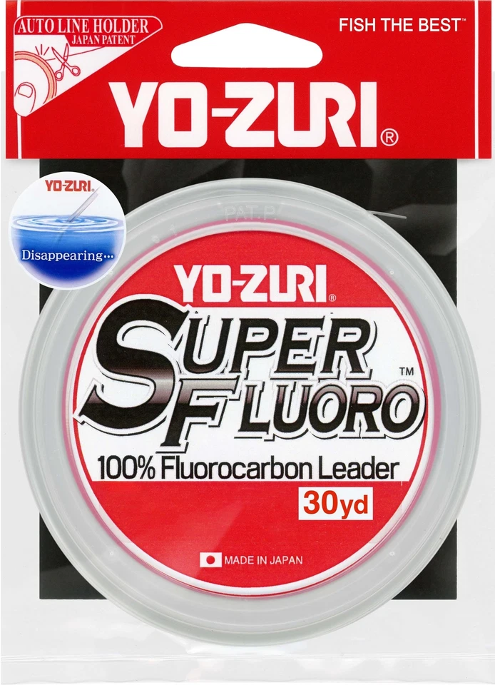 Yo-Zuri SuperFluoro 100% фторуглеродный лидер (прозрачный, 4-300 фунтов, 30/100 ярдов) - Изображение 2 из 4