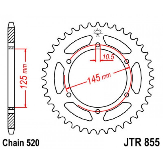 Kit chaine renforcé Yamaha XJ 600 Diversion anti-usure pour moto 91-02