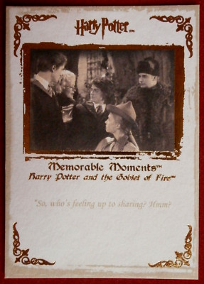 Harry Potter - Memorable Moments #1 - Karte #59 - Interview mit den Champions