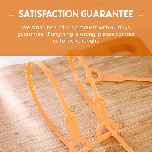 4 Pack Hair Drain Cleaner Tool-20" Snake Drain Clog Remover Tool for Sink Tubes - Picture 17 of 20