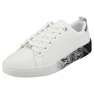women's black fashion trainers uk