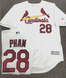 TOMMY PHAM ST LOUIS CARDINALS COOL BASE JERSEY NEW &hellip;