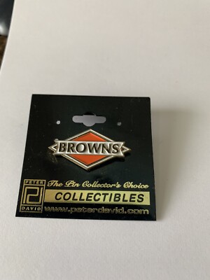 Cleveland Browns Logo Insignia Lapel Hat Pin - NFL Licensed Jewelry LotPS