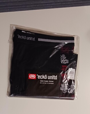 ECKO UNLTD Side Panel Trunk M Men Underwear black Madison Briefs