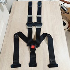 Britax Booster Car Seat Replacement SAFETY HARNESS BELT w/ Buckles  Clip 42"