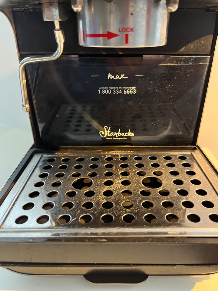 VTG Starbucks Barista Saeco Italy Espresso Machine SIN006 Stainless